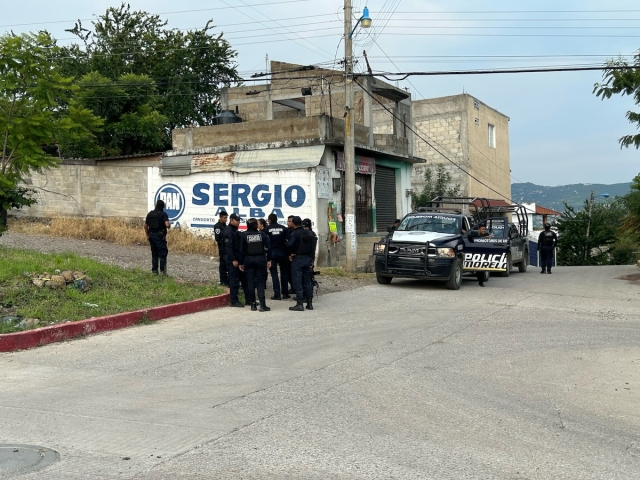 Hieren a policía durante enfrentamiento