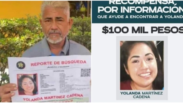 Gobierno de NL ofrece 100 mil pesos de recompensa por información para localizar a Yolanda Martínez