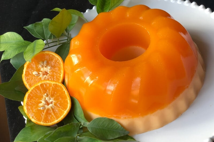 Gelatina cremosa de mandarina, sigue esta sencilla receta para prepararla
