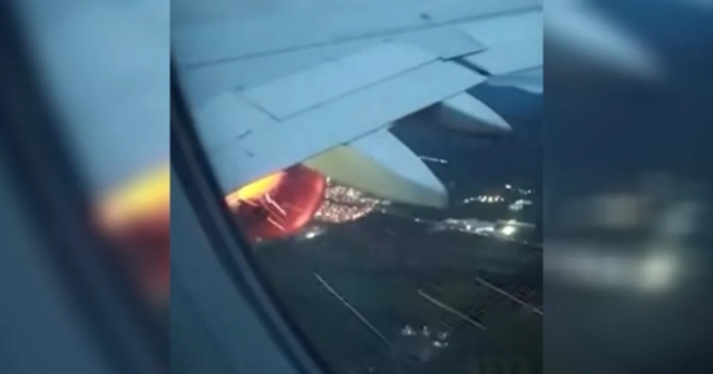 VIDEO: Terror en las alturas: Se incendia motor de avión de Viva Aerobus en pleno vuelo