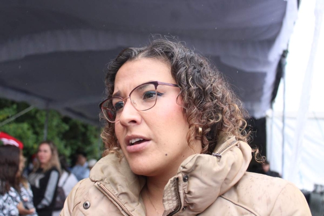 Denisse Molina, directora del programa “Jóvenes construyendo el futuro” en Morelos. 