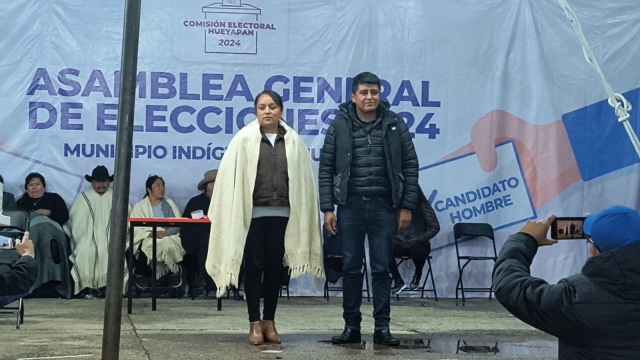 Aracely Tapia Hernández es la nueva vocera del Concejo Indígena de Hueyapan