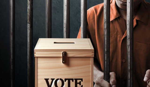 Personas en prisión piden votar