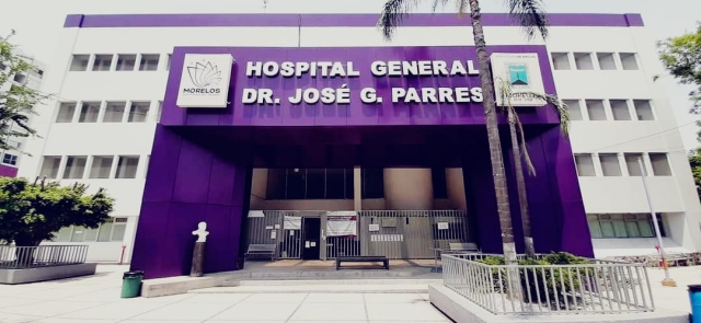 Trabaja hospital general de Cuernavaca &#039;Dr. José G. Parres&#039; para fortalecer la infraestructura médica