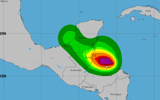 Tormenta tropical Sara generará lluvias intensas en el sureste mexicano