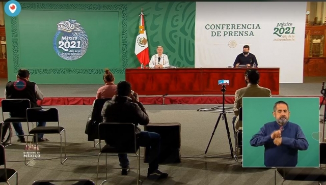 2,382,745 casos de covid-19 confirmados acumulados en México y 220,489 decesos