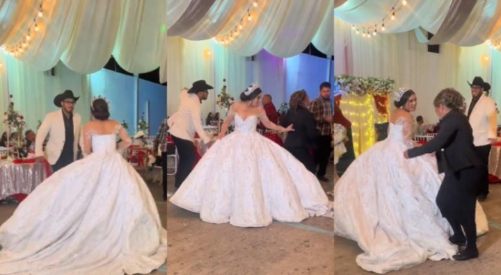 Tía arruina vestido de novia y desata polémica en tiktok