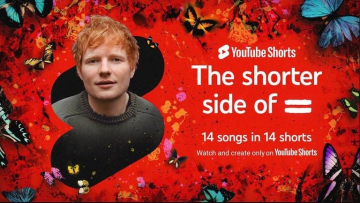 YouTube y Ed Sheeran anuncian alianza exclusiva en Shorts