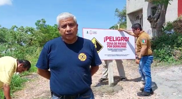 Realiza PC Jiutepec medidas preventivas en cerro de la colonia Vista Hermosa