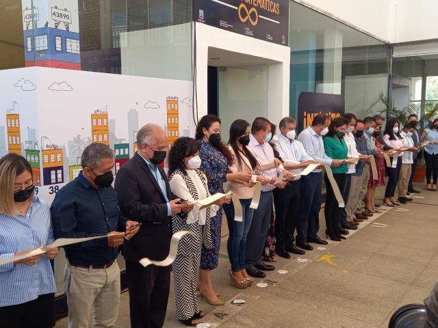 Inaugurada la primera exhibición permanente de Matemáticas en Morelos