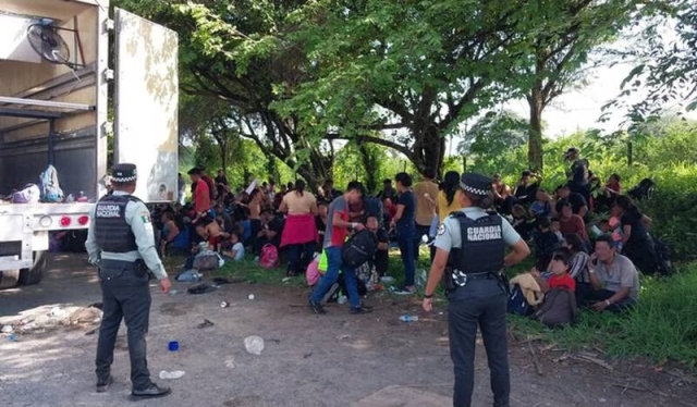 Rescatan a 148 migrantes en Veracruz