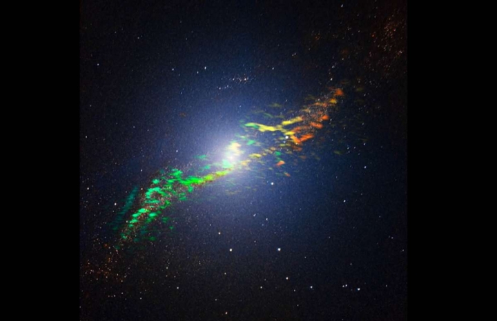 Imágenes cortesía de EHT Event Horizon Telescope