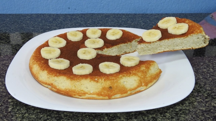 Desayuna saludable: Pan de avena y plátano ¡Sin horno!