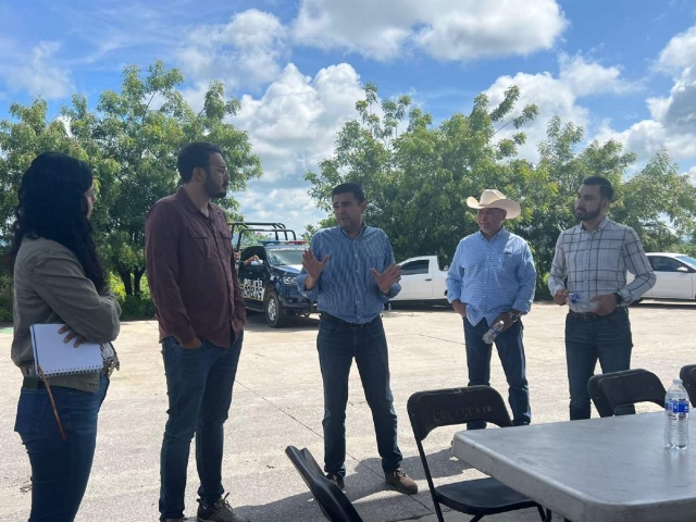 Aspectos de la reunión entre autoridades de la SDS y alcaldes electos del poniente.