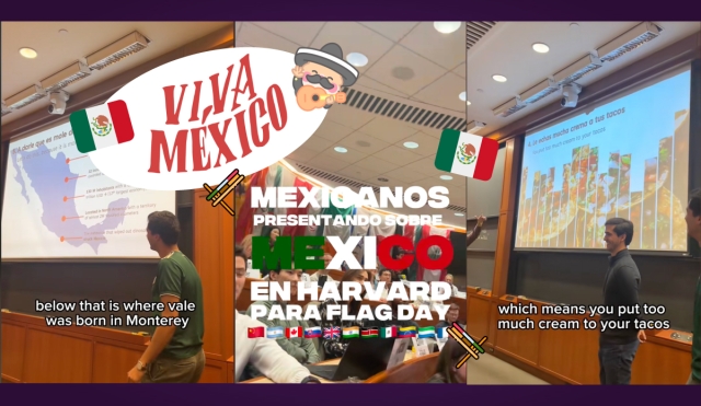 Estudiantes mexicanos conquistan Harvard y redes sociales al enseñar frases populares mexicanas