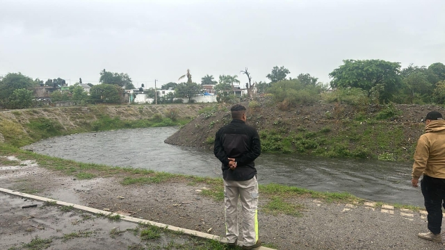 Protección Civil de Temixco monitorea crecida del Río Apatlaco