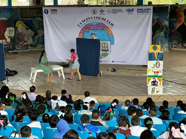 &#039;La nueva voz de Elie&#039; suma seis presentaciones en diferentes instituciones educativas