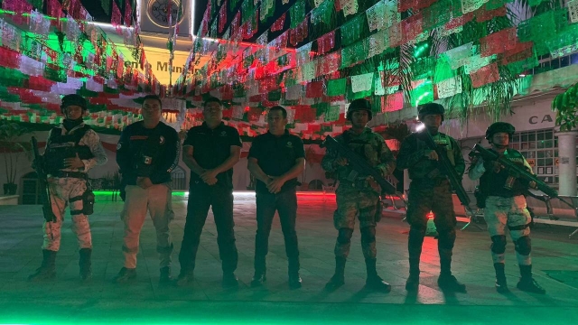 En marcha operativo especial en Temixco por festejos patrios