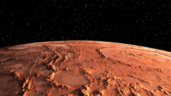 Encuentran inmensos depósitos de hielo debajo de la superficie de Marte