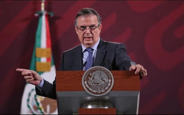 México no aceptará más de mil migrantes por día, advierte Ebrard