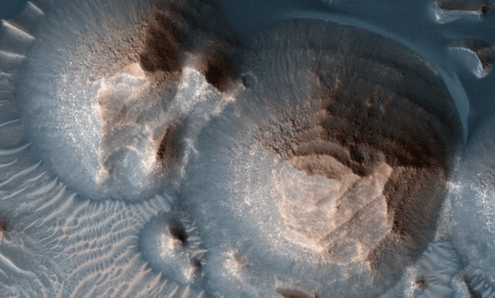 Lagos de larga existencia revelan la historia del agua en Marte