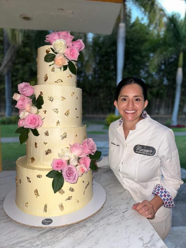 Andrea León Rubio, fundadora del negocio, ha sabido combinar ser chef, mamá y atleta.  