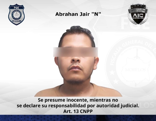 Abraham Jair “N” actualmente es investigado por posesión de vehículo de procedencia ilícita.