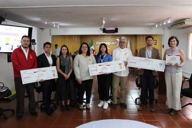 Realiza Impepac premiación a ganadores del &#039;Concurso de ensayo en materia electoral 2024&#039;