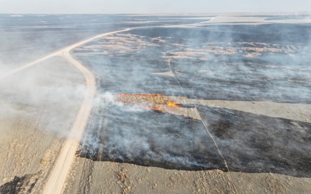 Texas enfrenta el incendio forestal más grande de su historia
