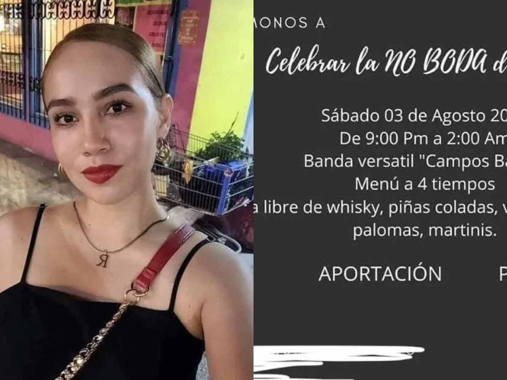 Mujer descubre infidelidad y convierte su boda en una divertida &#039;no boda&#039;