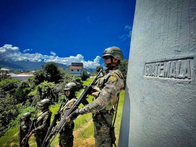 Guatemala refuerza seguridad en frontera con México