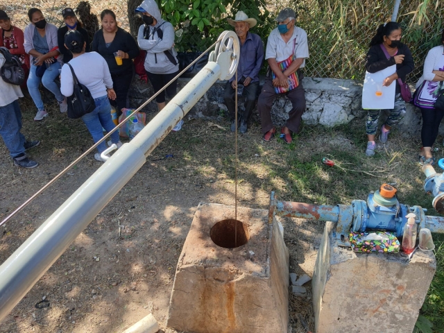 Al borde de la crisis, el Sistema de Agua Potable de Zacatepec