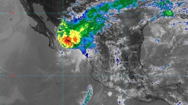 &#039;Norma&#039; se degrada a tormenta tropical