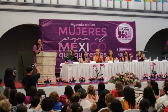 Mujeres de Morelos impulsan a Claudia Sheinbaum a la presidencia y entregarán Agenda Feminista para fortalecer la igualdad en México