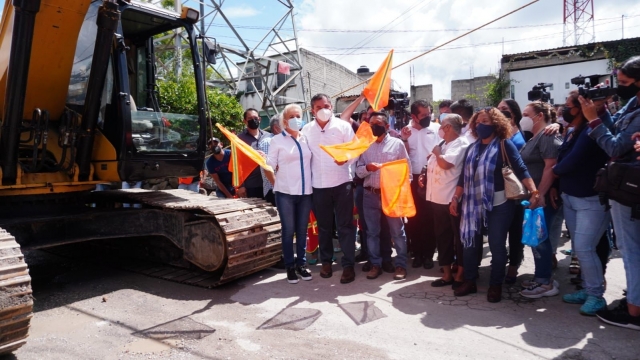 Ayuntamiento de Jiutepec da banderazo de inicio a 37 obras