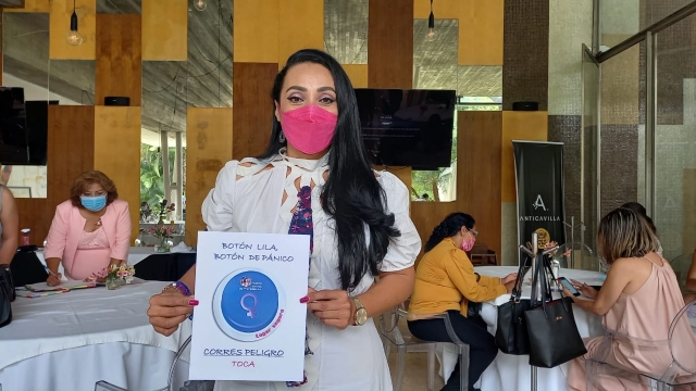 Presentan Mujeres Sororas de Morelos propuesta para instalación de &#039;botón lila&#039;