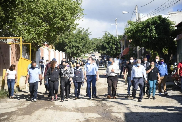 Inicia gobierno de Cuauhtémoc Blanco obras de rehabilitación en calles de Cuernavaca