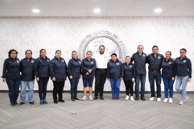 Concluye la distribución de uniformes a la base trabajadora del Poder Judicial de Morelos