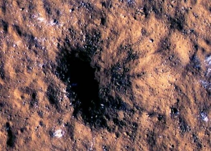 NASA capta estruendo provocado por la caída de un meteorito en Marte