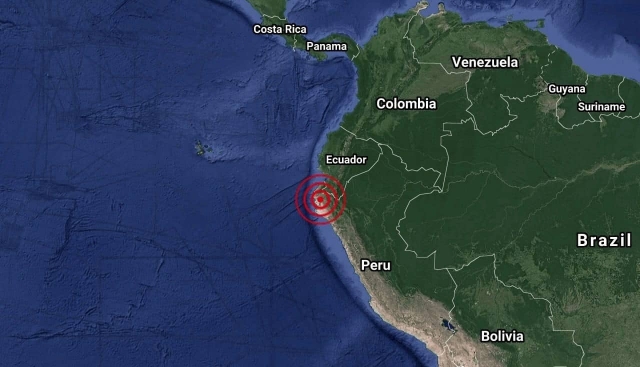 Se registra sismo en la frontera entre Perú y Ecuador.