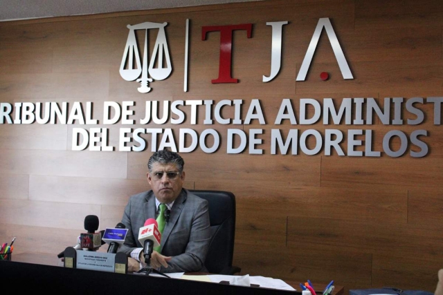 Guillermo Arroyo Cruz, magistrado presidente del Tribunal de Justicia Administrativa. 