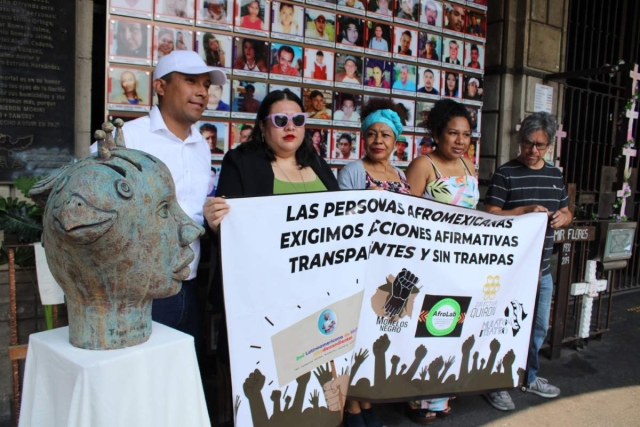 Grupos afrodescendientes en Morelos se sumaron al rechazo a la reforma electoral que pretenden los diputados del G-15. 