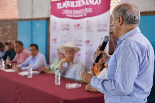 Vecinos de Huautla solicitaron la intervención del gobierno municipal en varias áreas. 