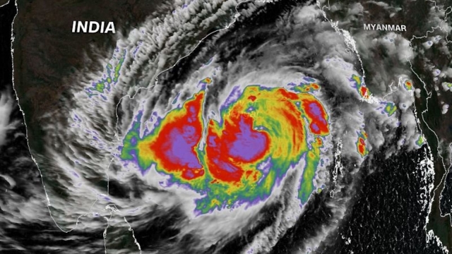 El ciclón &#039;Mocha&#039; se acerca a Birmania y Bangladesh