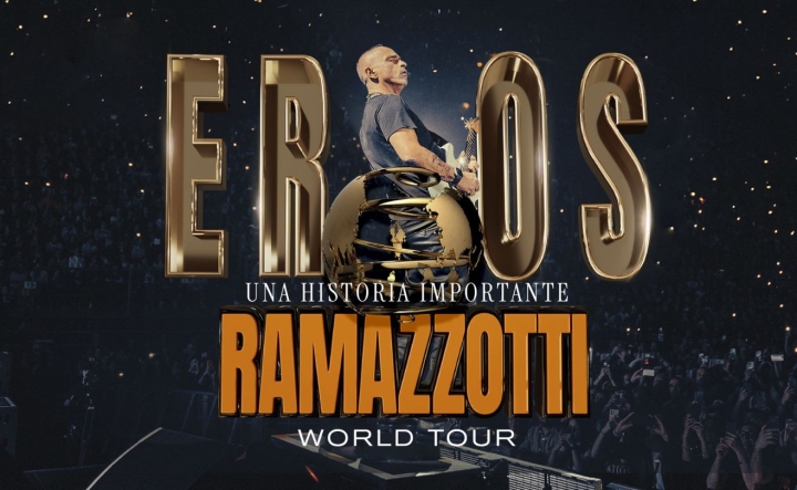Eros Ramazzotti anuncia tres conciertos en México para 2026 como parte de su gira mundial 'Una Storia Importante'