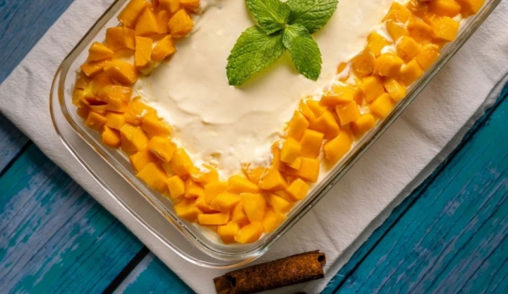 Carlota de mango: Aprende a preparar este postre fresco, fácil y sin horno