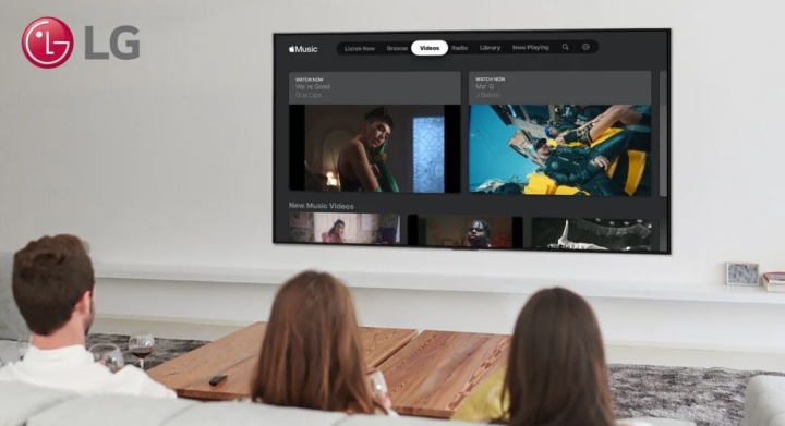 Los televisores smart de LG ahora tendrán Apple Music