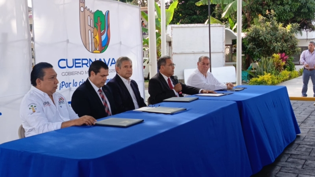 Firma ayuntamiento capitalino convenio con Upemor