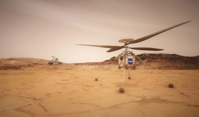 Ingenuity, el helicóptero de la NASA en Marte, realizará su primer vuelo controlado el 8 de abril