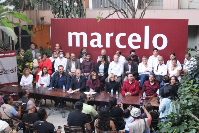 Presentan en Morelos proyecto de apoyo a Marcelo Ebrard
